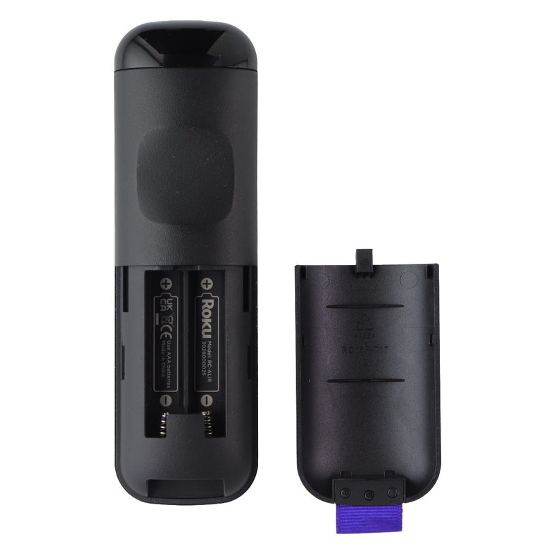 Roku (RC-ALIR) Remote Control w/ Netflix/AppleTV+/Paramount+/HBOMax Keys - Black