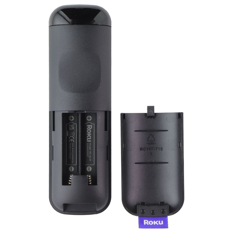 Roku (RC-ALIR) Remote with Netflix/Disney+/AppleTV+/Discovery+ Shortcuts - Black