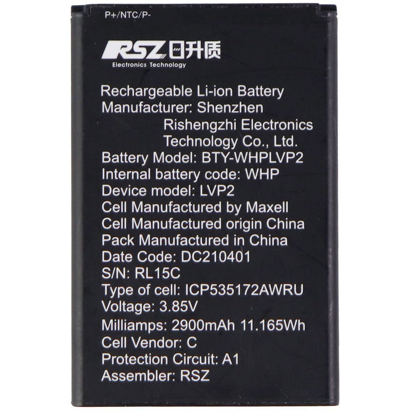 RSZ 3.85V Rechargeable 2900mAh Battery for Home Phone LVP2 (BTY-WHPLVP2)