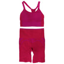 Ryka Women's Workout Gym Set (Sports Bra and Pants) - Size S - Pink/Red