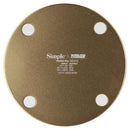 Simple (15W) USB-C POWER Wireless Charger Pad - White/Gold