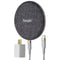 Simple (15W) USB-C POWER Wireless Charger Pad - White/Gray (NEW MODEL)