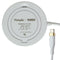 Simple (15W) USB-C Wired Magnetic Charging Pad w/Integrated Stand - White/Silver