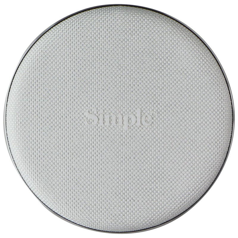 Simple (15W) USB-C POWER Wireless Charger Pad + (5V/2A) Adapter + USB-C Cable