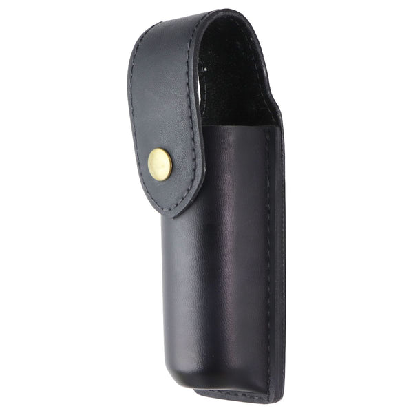 Safariland Leather 38 Mace/OC Spray Holder Belt Pouch - Black/Black Snap (27/97)