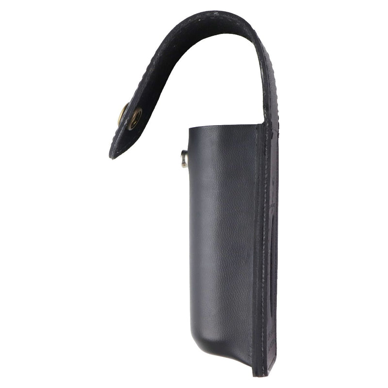 Safariland Leather 38 Mace/OC Spray Holder Belt Pouch - Black/Black Snap (27/97)