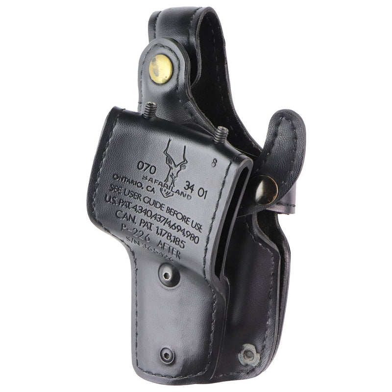Safariland LEFT Hand Leather Gun Holster - Black / P-226 Before (070 34 01) / 8