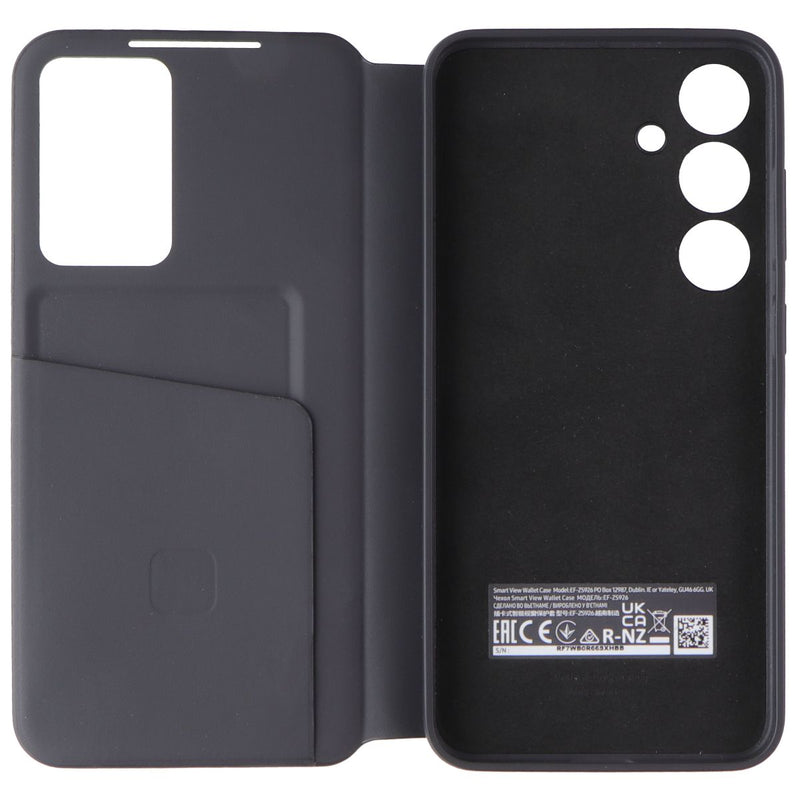 Samsung S-View Wallet Case for Galaxy S24+ / Black (EF-ZS926CBEVZW)