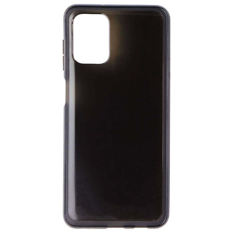 Samsung Soft Clear Cover for Galaxy A12 Smartphones - Black (EF-QA125TBEVZW)
