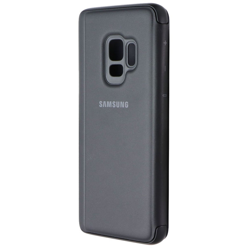 Samsung Clear View Standing Cover Case for Samsung Galaxy S9+ (Plus) - Black