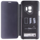 Samsung Clear View Standing Cover Case for Samsung Galaxy S9+ (Plus) - Black