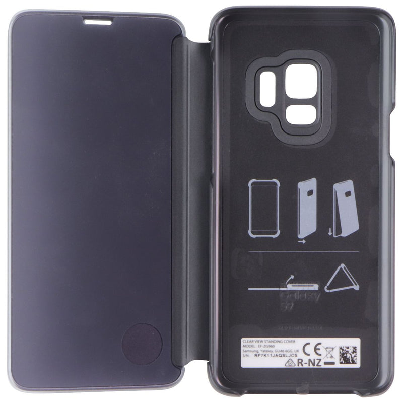 Samsung Clear View Standing Cover Case for Samsung Galaxy S9+ (Plus) - Black
