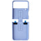 Samsung Official Silicone Cover with Ring for Galaxy Z Flip4 - Arctic Blue