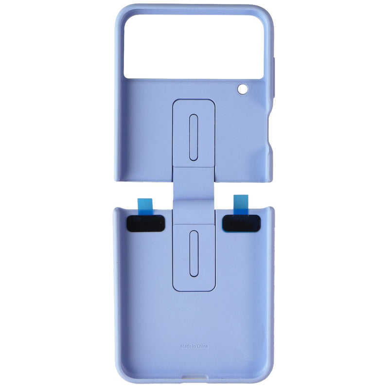 Samsung Official Silicone Cover with Ring for Galaxy Z Flip4 - Arctic Blue