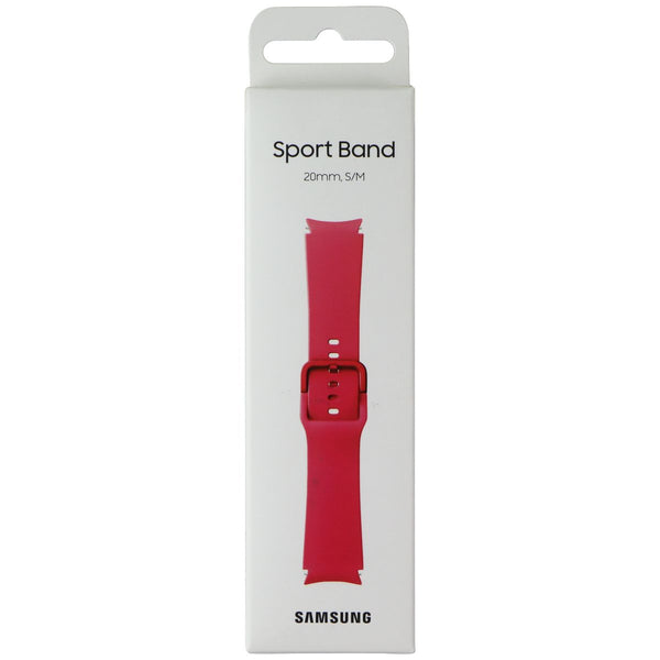 Samsung Sport Band for Galaxy Watch4 & Watch4 Classic - Red (20mm) Small/Medium