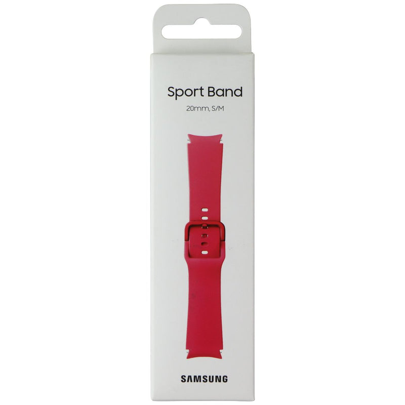 Samsung Sport Band for Galaxy Watch4 & Watch4 Classic - Red (20mm) Small/Medium