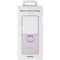 SAMSUNG Official Silicone Cover Case with Ring for Galaxy Z Flip5 - Lavender
