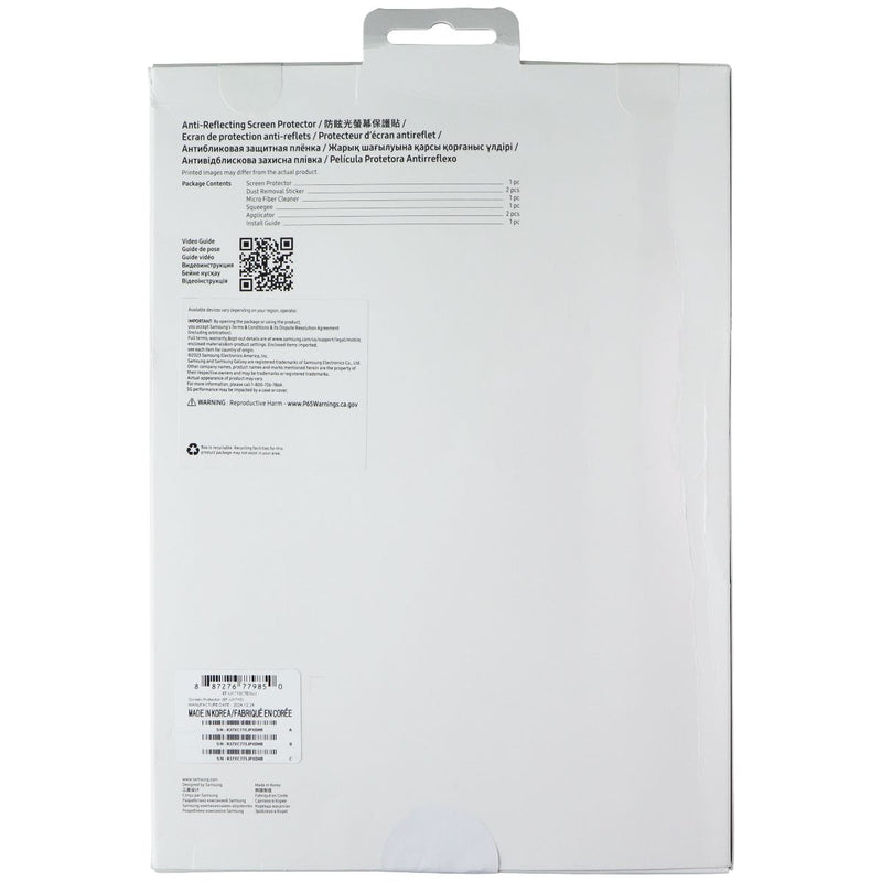 Samsung Anti-Reflecting Screen Protector for Galaxy Tab S9/S9 5G/S9 FE/S9 FE 5G