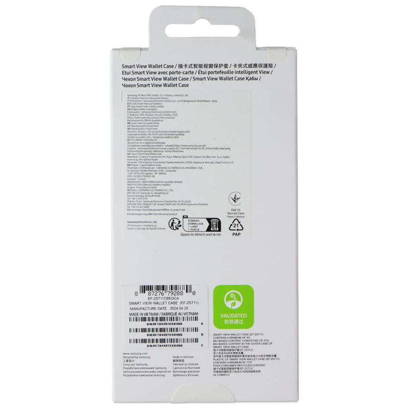 Samsung Smart View Wallet Case for Galaxy S23 FE - Black