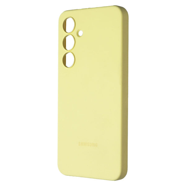 Samsung Official Silicone Case for Galaxy S24 FE - Yellow