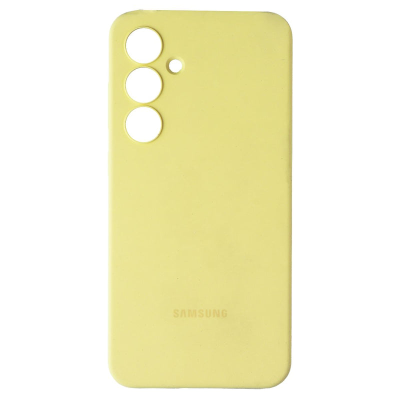 Samsung Official Silicone Case for Galaxy S24 FE - Yellow