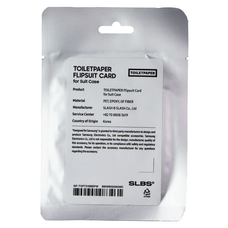 TOILETPAPER Flipsuit Card for Samsung Galaxy Z Flip5 Flipsuit Case - Lipstick