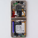 Repair Part SVC Case ASSM Front+Batt for Z Flip4 - GH82-32908G - Bespoke Yellow