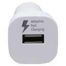 Samsung Adaptive Fast Charging USB Car Adapter - 5V/2V White (EP-LN915U)