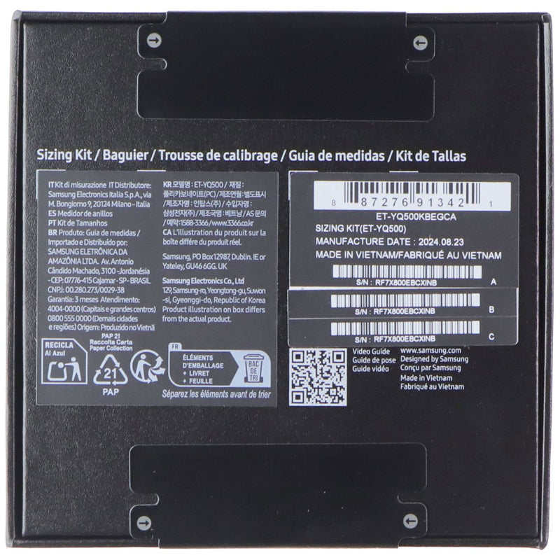 Samsung Galaxy Smart Ring Sizing Kit with Sizes 5-13 (9 Pieces Total)