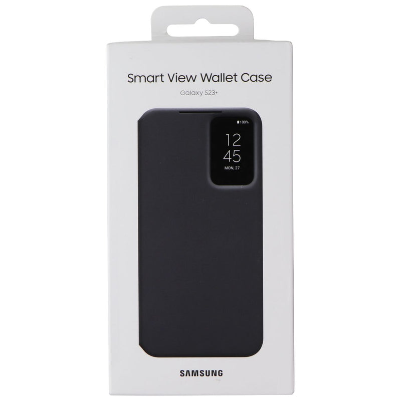 Samsung Smart View Wallet Case for Galaxy S23+ (Plus) - Black