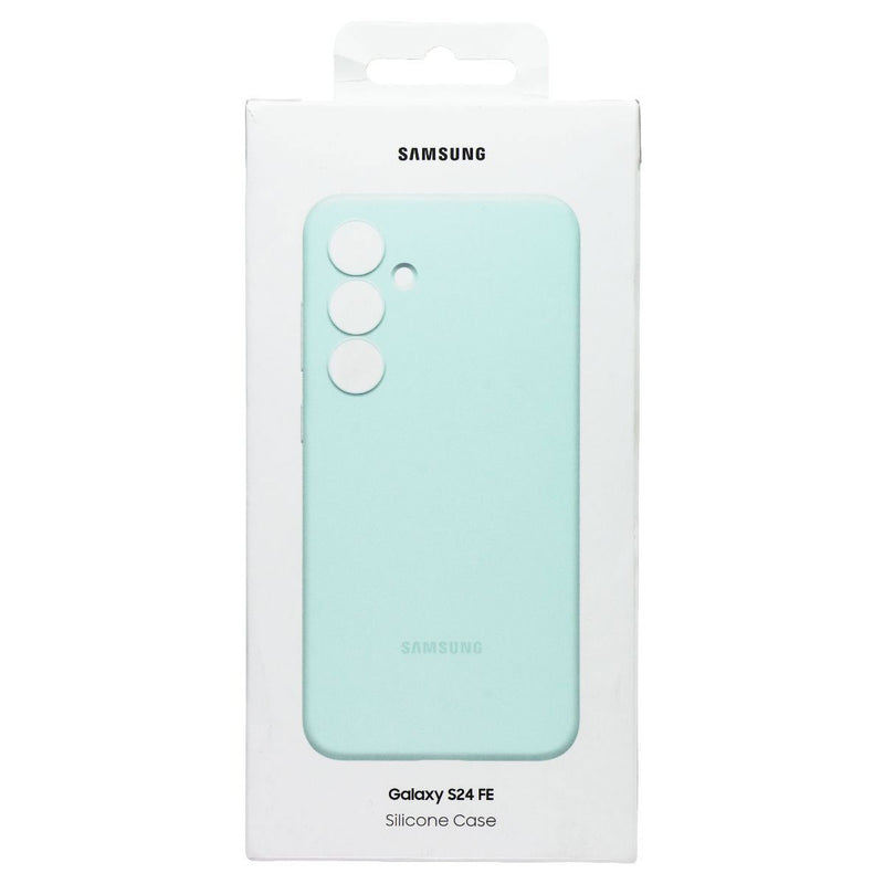 Samsung Official Silicone Case for Samsung Galaxy S24 FE - Mint