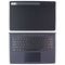 Samsung Book Cover Keyboard for Galaxy Tab S10 Ultra / S9 Ultra - Black / AI KEY