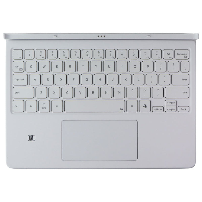 Samsung Book Cover Keyboard AI Key for Galaxy Tab S9 / 5G / FE / FE 5G - White