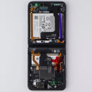 Repair Part SVC Case ASSM Front+Batt for Galaxy Z Flip4 - GH82-32908A - Graphite