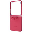 Samsung Official Ring Case (Silicone) for Galaxy Z Flip7 - Coral Red