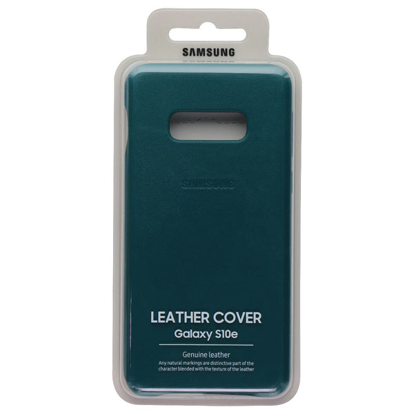 Samsung Official Leather Cover for Samsung Galaxy S10e - Green