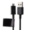 Samsung Travel Adapter Charger for USB w/ USB to USB Micro Cable - Black