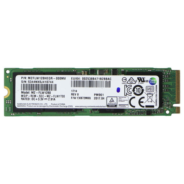 Samsung M.2 NVMe 128GB SSD Internal Storage - (MVZFLW120HEGR / MZ-FLW1280)