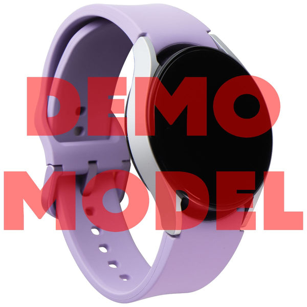 DEMO Samsung Galaxy Watch5 (SM-R900X) 40MM Smartwatch - Silver Case/Purple Band