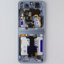 Repair Part SVC Assembly OLED Display/Frame for Galaxy Z Flip6 (SM-F741) Blue