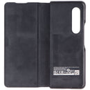 Samsung Official Leather Cover Case for Samsung Galaxy Z Fold3 - Black