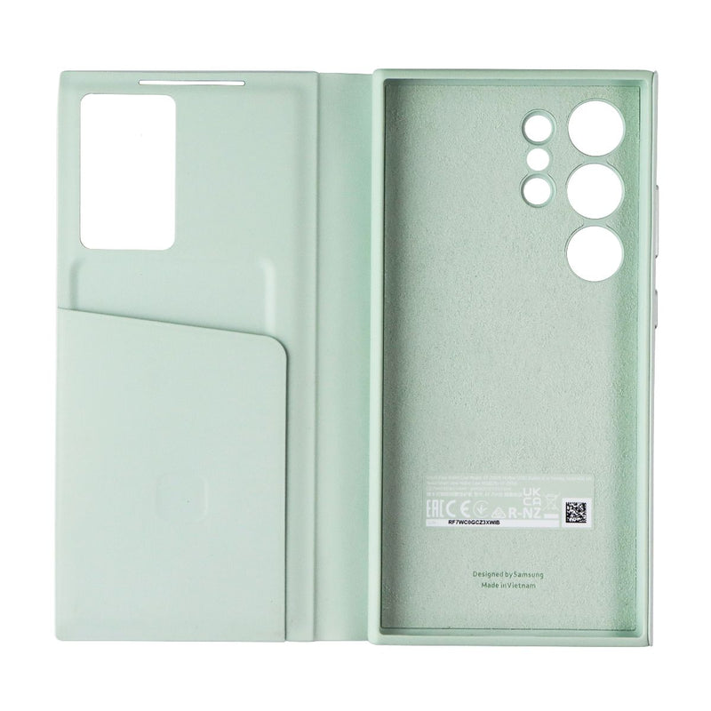 Samsung Smart View Wallet Case for Galaxy S24 Ultra - Light Green (EF-ZS928CGE)