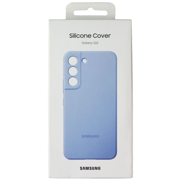 Samsung Official Silicone Cover for Samsung Galaxy S22 - Blue