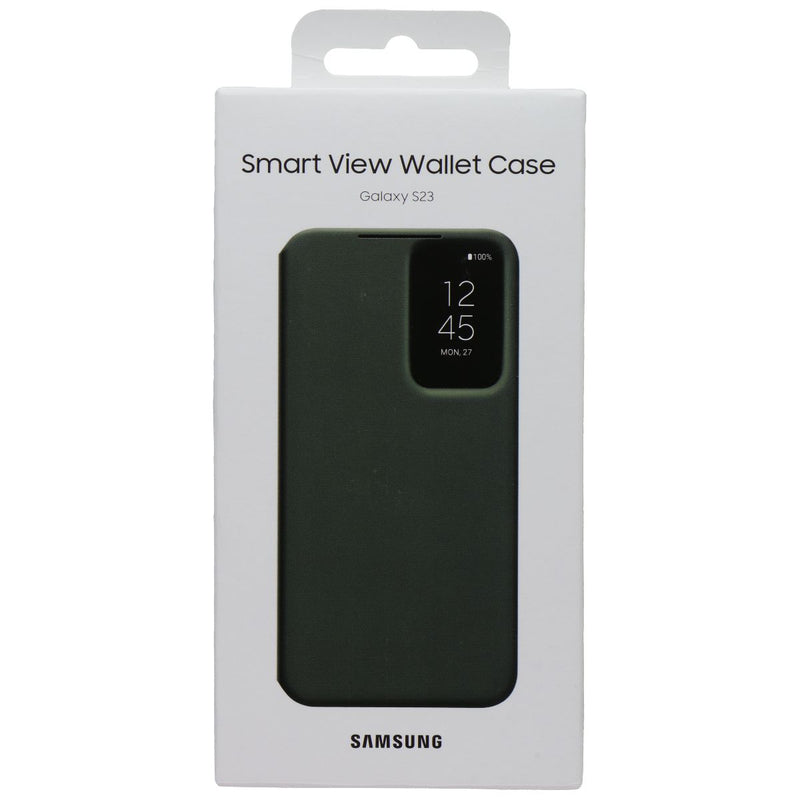 Samsung Smart View Wallet Case for Galaxy S23 - Green