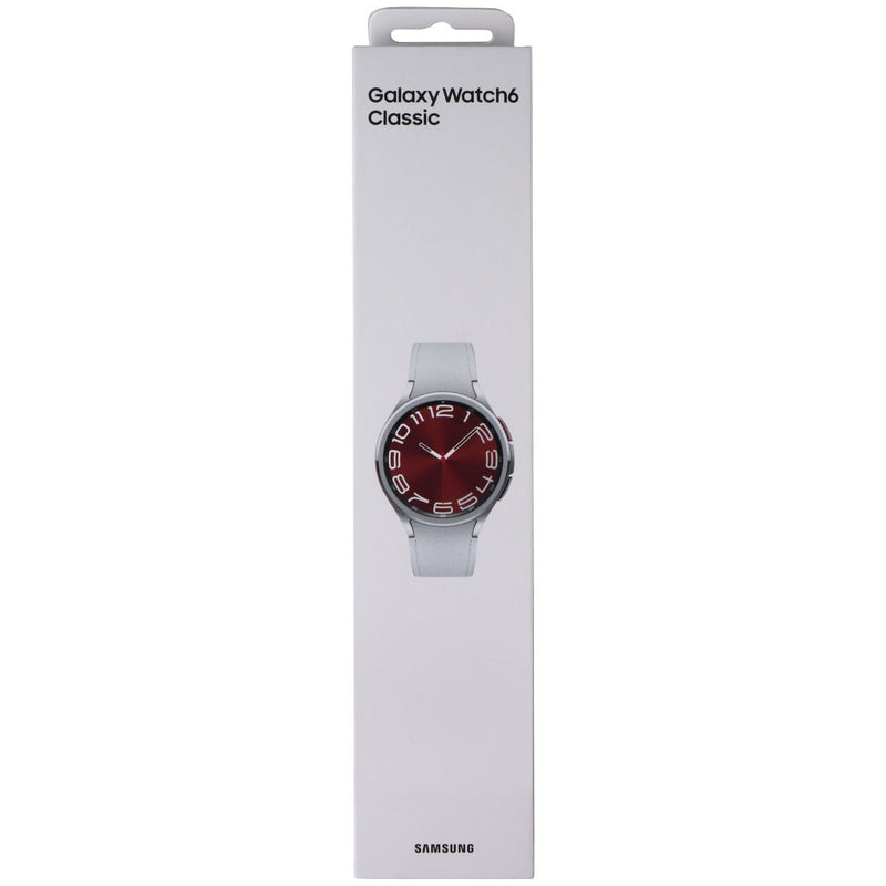 Samsung Galaxy Watch6 Classic (43mm) LTE + Bluetooth (SM-R955) - Silver/White