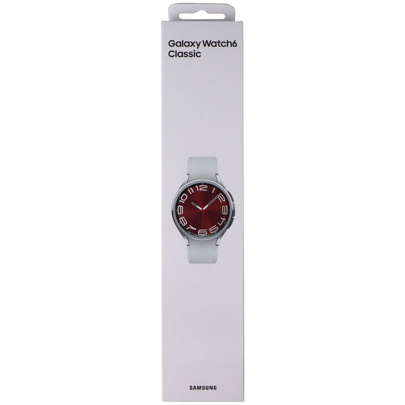 Samsung Galaxy Watch6 Classic (43mm) LTE + Bluetooth (SM-R955) - Silver/White