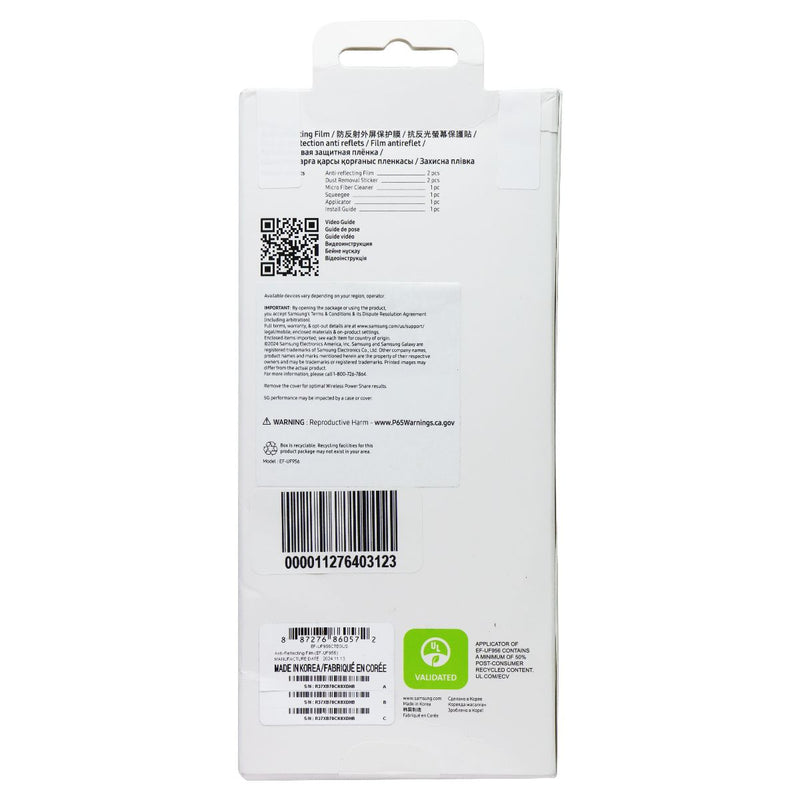 Samsung Official Anti-Reflecting Film Screen Protector for Galaxy Z Fold6