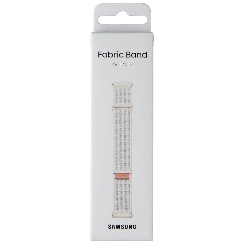 Samsung One Click Fabric Band for Galaxy Watch 4 - Sand (20mm, S/M)