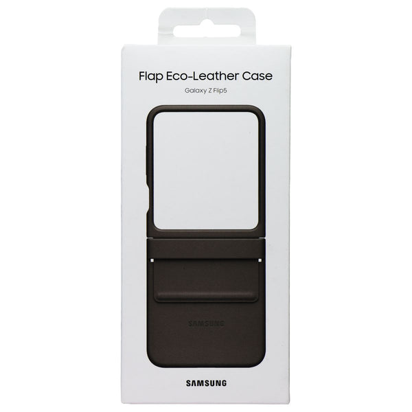 Samsung Flap Eco-Leather Case for Samsung Galaxy Z Flip5 - Etoupe