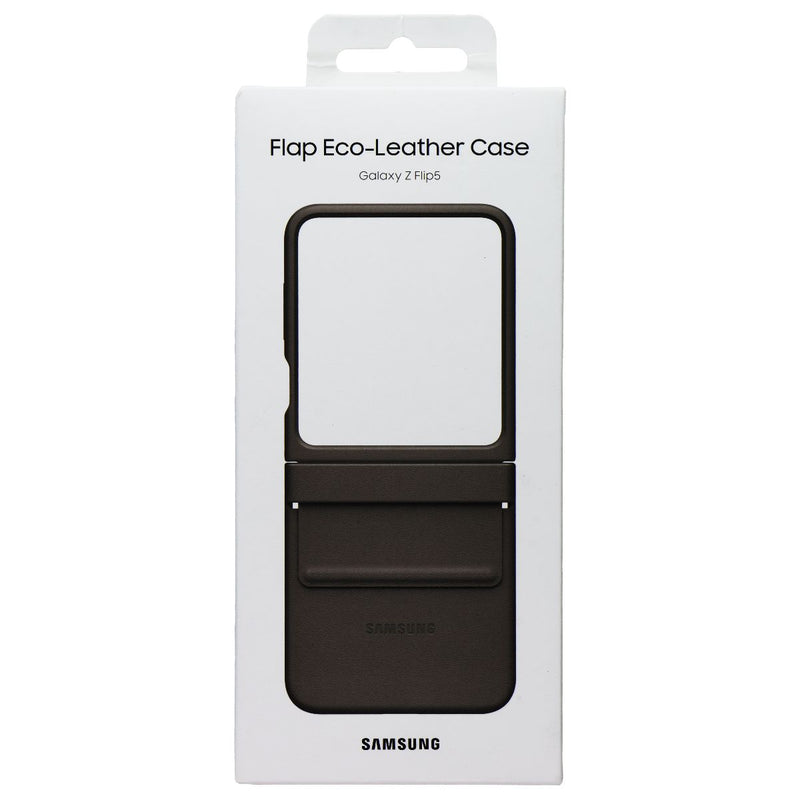 Samsung Flap Eco-Leather Case for Samsung Galaxy Z Flip5 - Etoupe